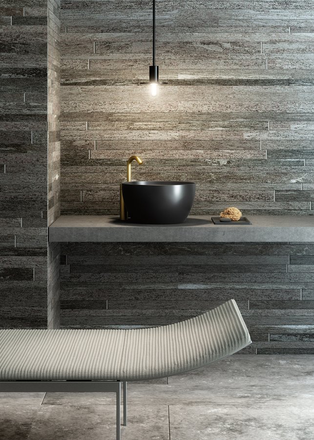 Раковина-чаша накладная круглая GSI PURA 885226 420 мм х 420 мм, без отверстия под смеситель, цвет чёрный матовый Ardesia