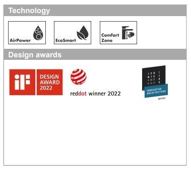Смеситель однорычажный для раковины HANSGROHE REBRIS E 72557670 110 мм, с донным клапаном, со сливом/переливом, чёрный матовый