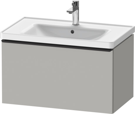 Раковина встраиваемая Duravit D-Neo 2367800000 800 мм х 480 мм, с переливом, с отверстем под смеситель, белая