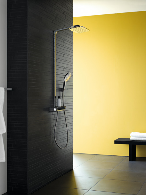 Душевой комплект Hansgrohe Raindance Select 27112000 Showerpipe 360 с термостатом хром