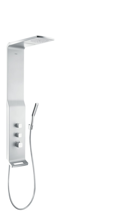 Душевая панель Hansgrohe Raindance Lift 27008000 матовый хром