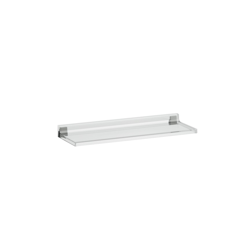 Полочка настенная  Kartell by Laufen  3.8533.0.084.000.1  45 см,  пластик прозрачный