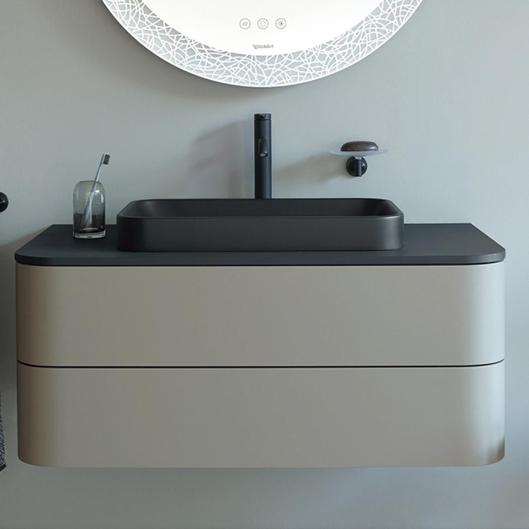 Тумба подвесная для консоли Duravit Happy D.2 Plus HP497102222 белый глянец
