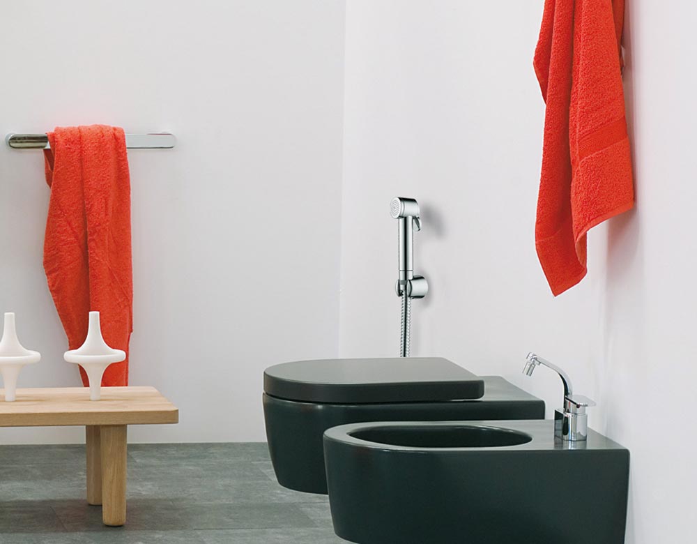 Гигиенический комплект Bossini Paloma C03121 Хром 