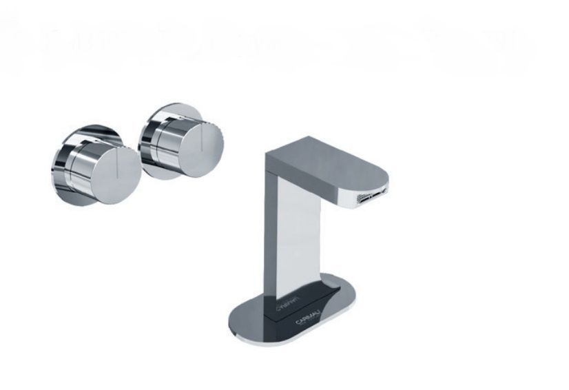 Встраиваемая часть для смесителя на два отверстия CARIMALI W2500 Хром