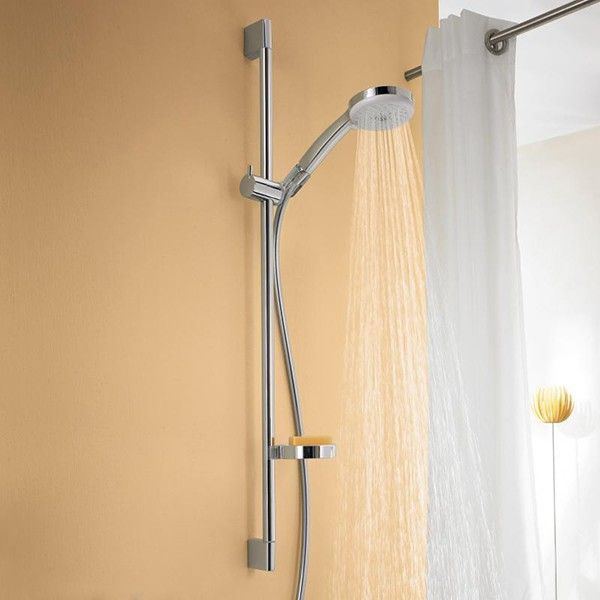 Душевой гарнитур Hansgrohe Croma 100 1jet Unica'C 27717000 с мыльницей хром