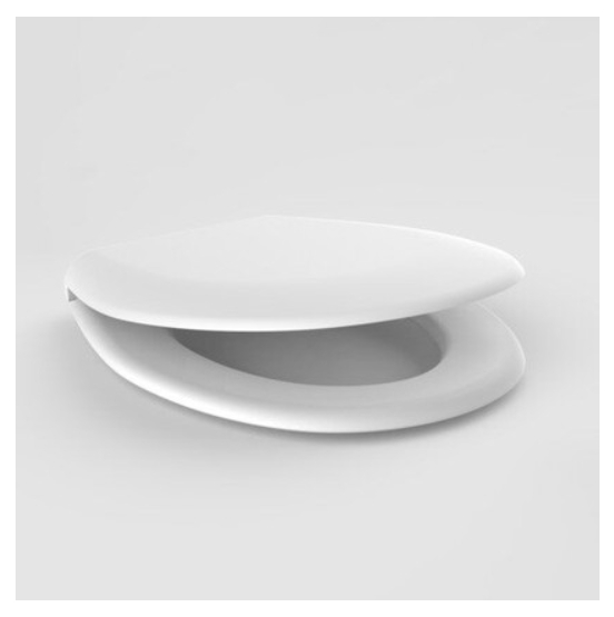 РАСПРОДАЖА Сиденье с крышкой для унитаза Sanit 8000 56 031 86 с металлическим крепежом, пергамон