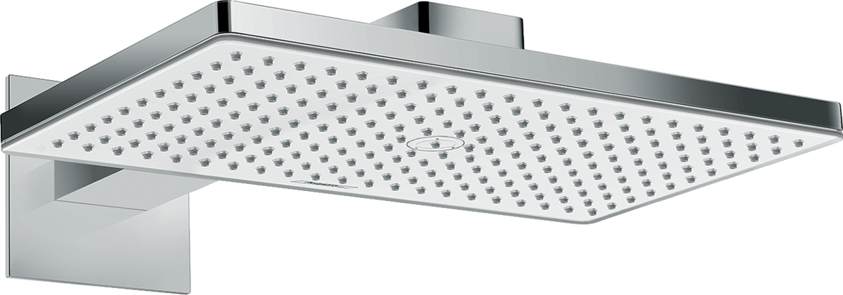 Верхний душ с настенным держателем Hansgrohe Rainmaker Select 24003400 Хром/Белый