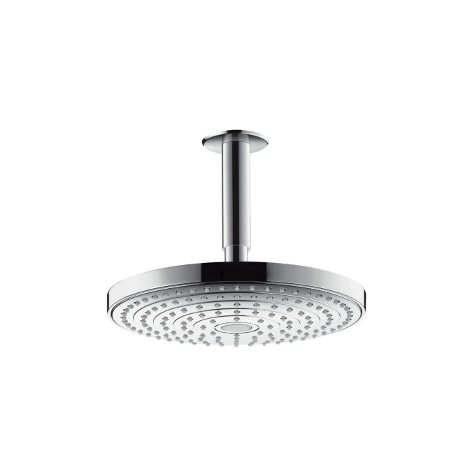 Верхний душ с потолочным держателем Hansgrohe Raindance Select S 240 2jet 26469400 Хром/Белый (изделие снято с производства)