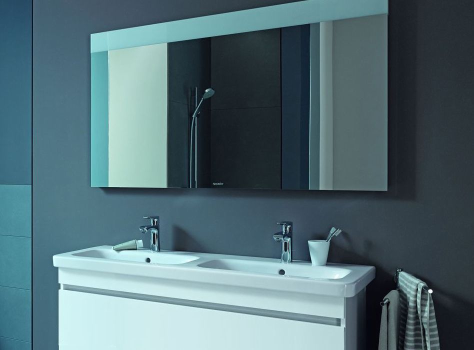 Тумба подвесная под две раковины Duravit DuraStyle DS639802222 белый глянцевый
