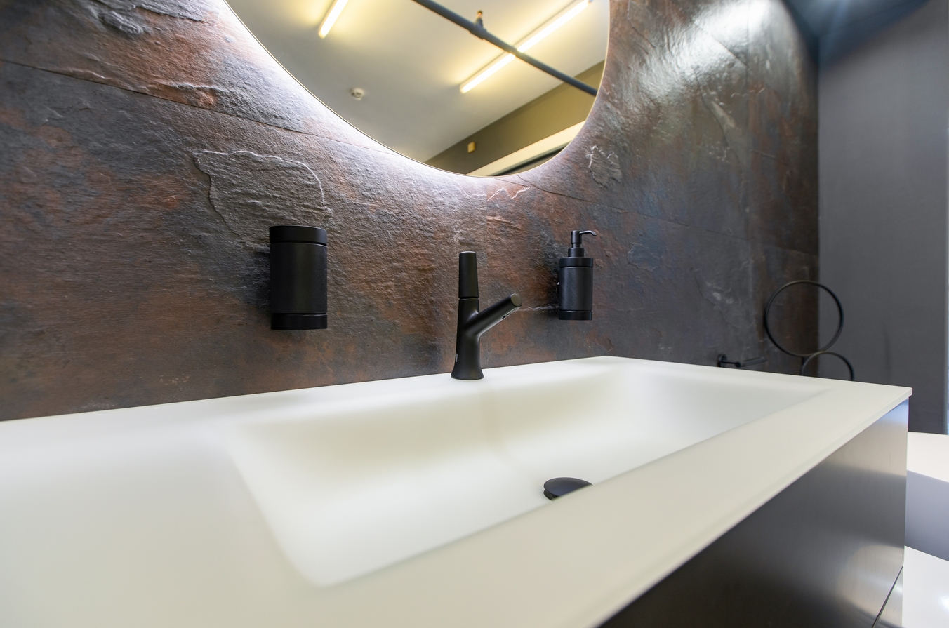 Раковина со столешницей встраиваемая сверху BMT BLUES 4.0 801811140010.4  1410х10х504 мм, с отверстием под смеситель, без перелива, Satin Snow Glass