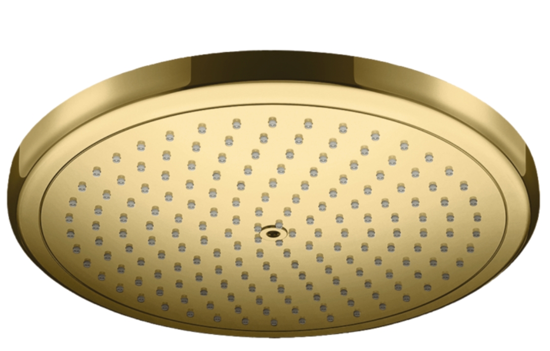 Верхний душ круглый HANSGROHE Croma 26220990 280, 1jet, цвет Полированное золото