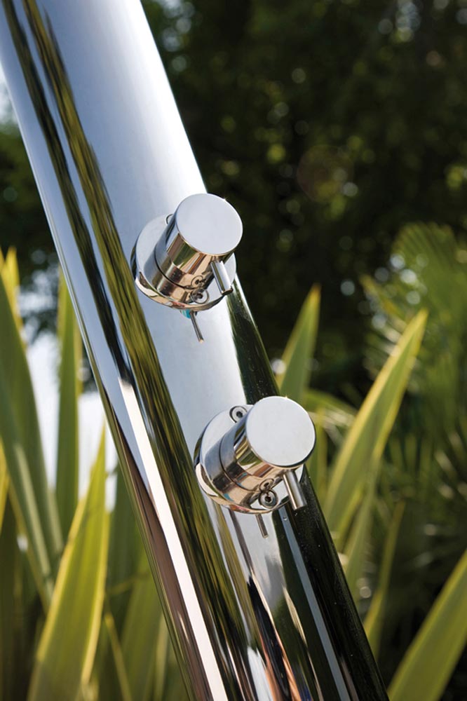 Душевая колонна Bossini Outdoor/Indoor Columns Aquabambù Column L00860 из нержавеющей стали