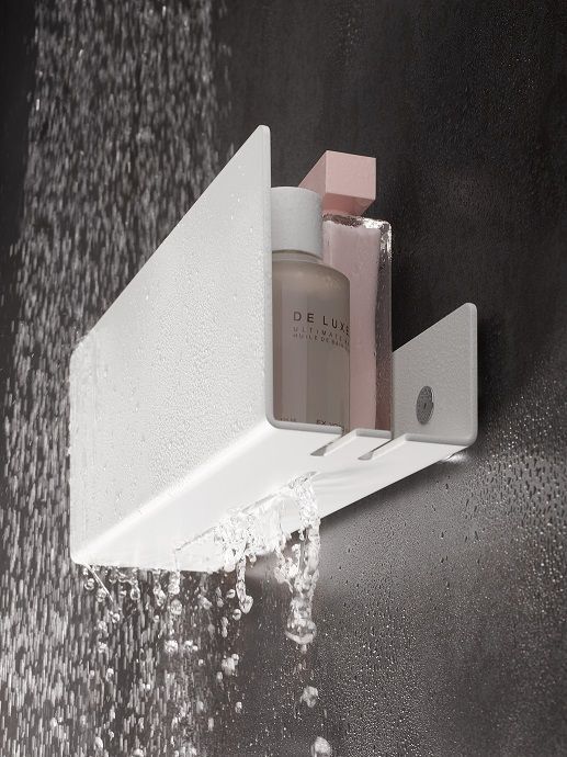 Полочка для душа KEUCO UNIVERSAL 24952 510000 101 мм х 320 мм х 120 мм, цвет белый