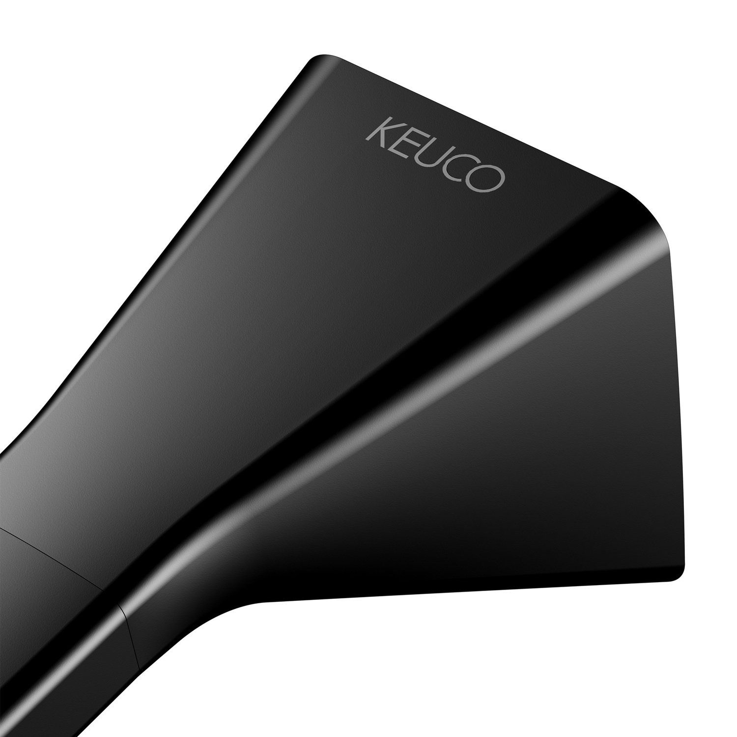 Полотенцедержатель неповоротный KEUCO AVENO 14622 370000 340 мм, с клеевым комплектом, цвет Чёрный матовый