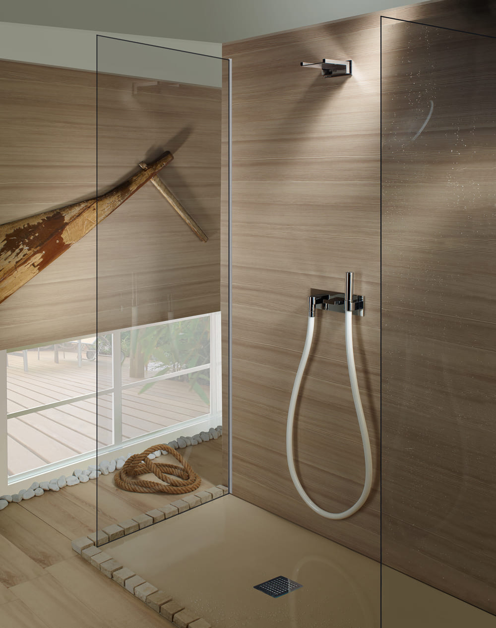 Излив для душа Bossini Bocca Cascata XL E88500.030 Хром