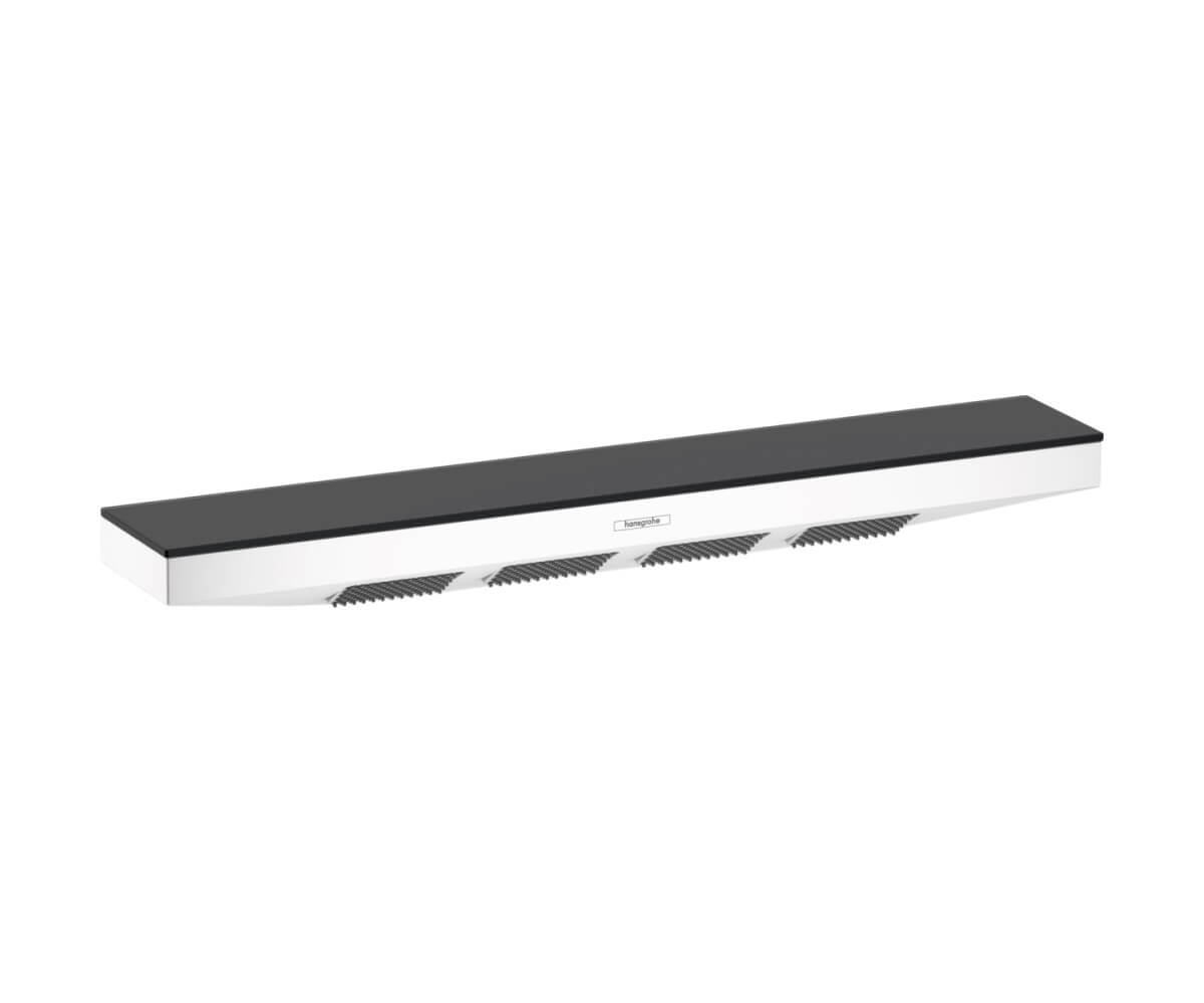 Боковой душ Hansgrohe Rainfinity 500 1jet 26243700 с полкой, белый матовый