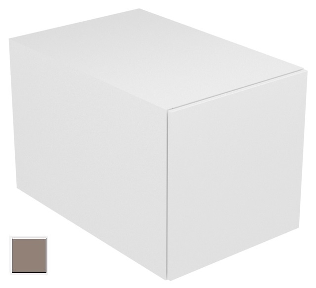 Модуль нижнего шкафа KEUCO EDITION 11 31310 370000 для встройки снизу, с одним выдвижным ящиком, корпус/фасад структурный лак, трюфель