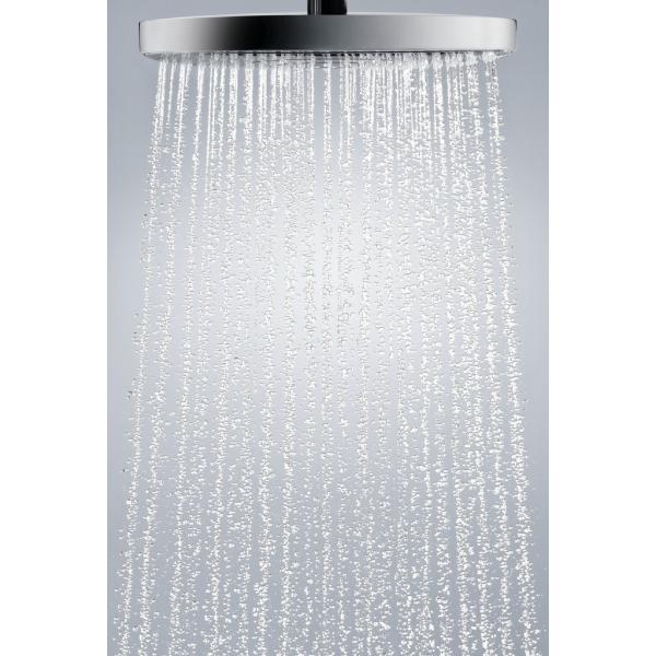 Верхний душ Hansgrohe Raindance Select E 300 2jet с держателем душа 27385400 белый/хром