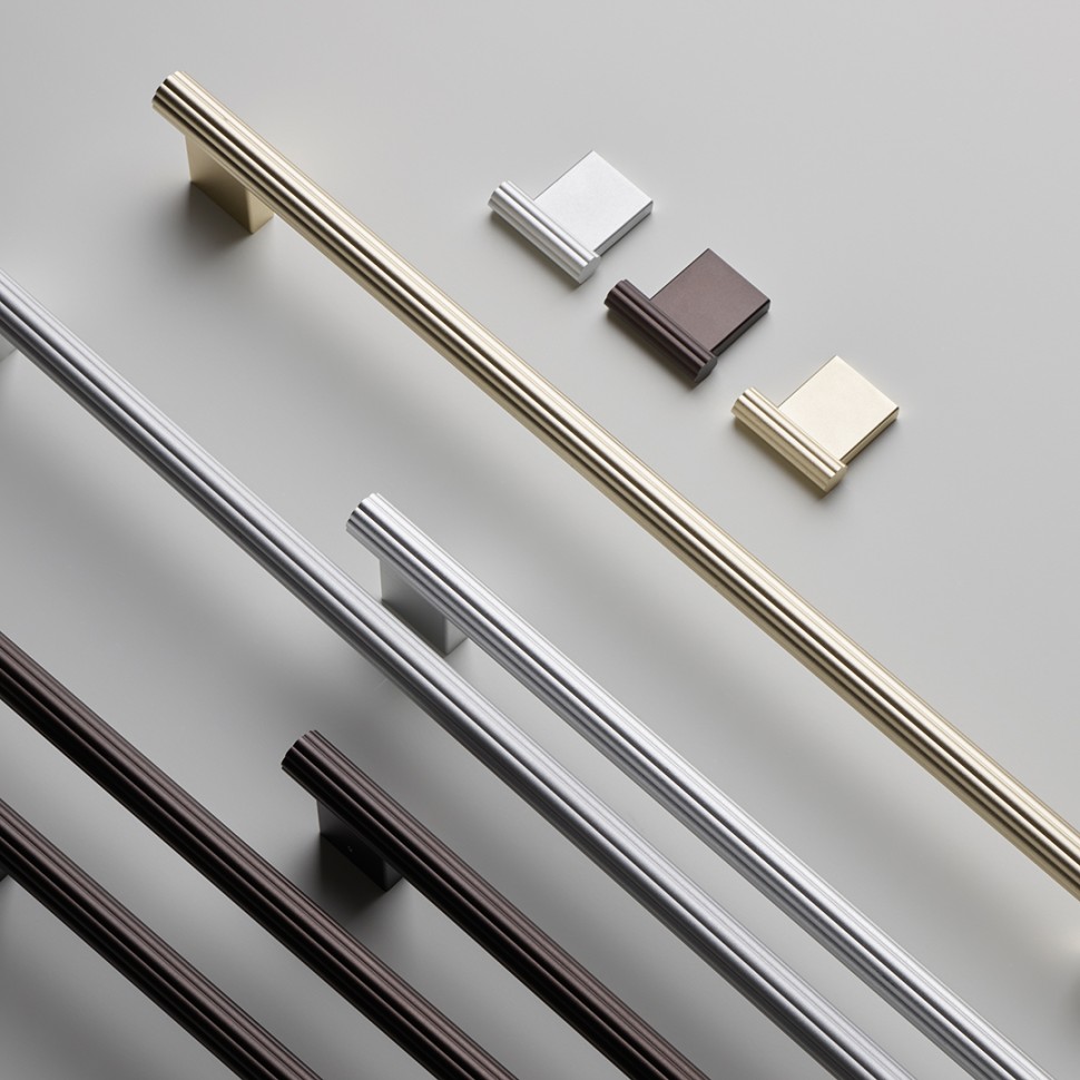 Держатель туалетной бумаги настенный DECOR WALTHER  OF.LINE TPH    0670620 , без крышки, алюминий фактурный, цвет Champagner