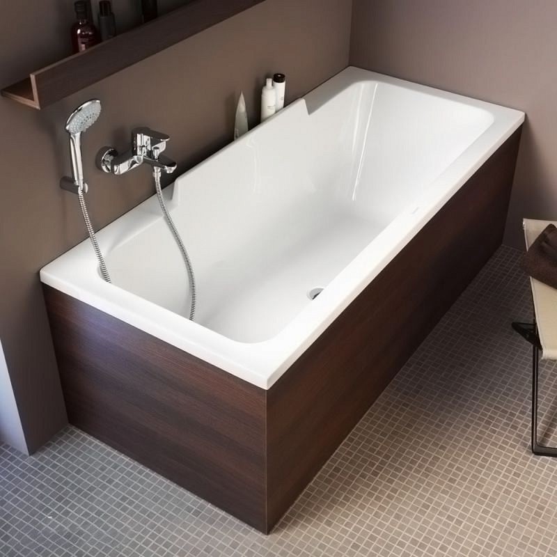 Акриловая встраиваемая ванна Duravit DuraStyle 700293000000000 1600 х 700