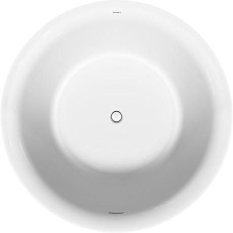 Отдельно стоящая ванна Duravit White Tulip 700470000000000 1400 мм х 1400 мм, с бесшовной панелью и рамой, белая