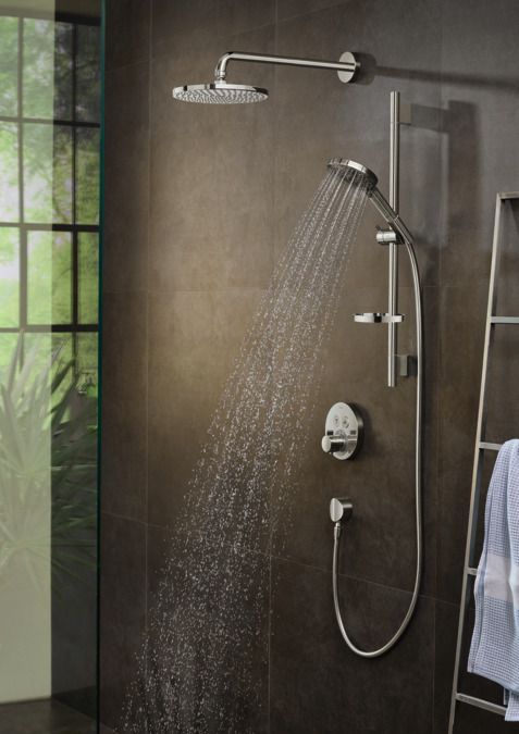 Термостат Hansgrohe ShowerSelect S 15743000 для 2 потребителей хром