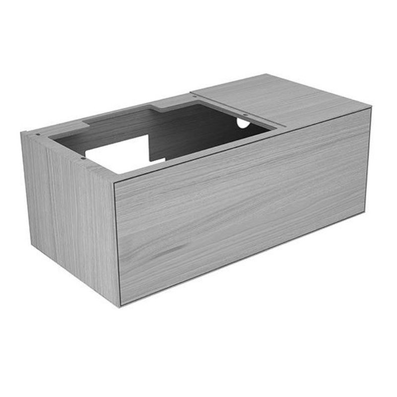 Тумба под умывальник Keuco Edition Lignatur 33341 700111 1050х400х535 мм отверстие слева 1 ящик фасад дуб корпус дуб