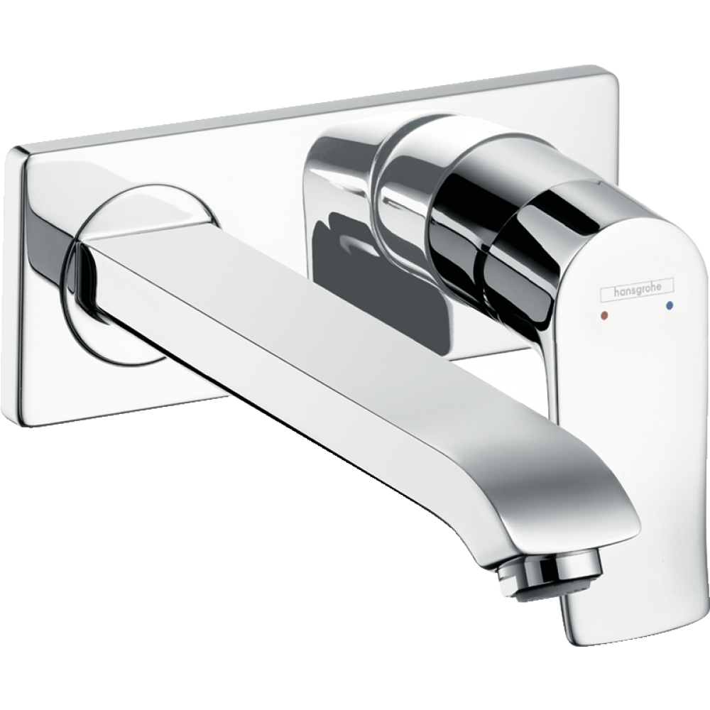 Смеситель для раковины настенный Hansgrohe Metris 31086000 Хром