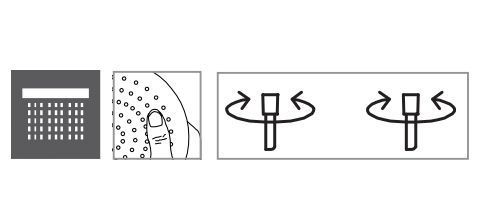 Душевой набор CARIMALI DOCCIA 66710-CR с ручным душем, держателем и шлангом, хром
