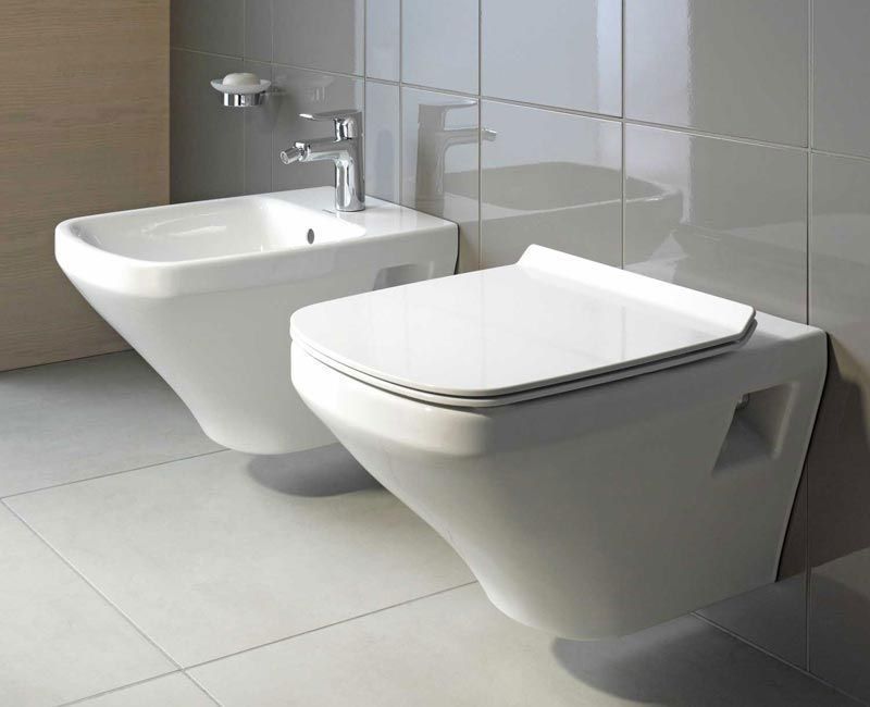 Унитаз подвесной Duravit DuraStyle 2538090000 с вертикальным смывом, без сидения, безободковый, белый