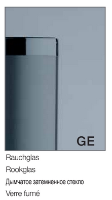 Дверь левая раздвижная для прямоугольной кабины Provex S-Lite 1079 SN 05 GL L (W1300) 1300 мм х 1950 мм, блестящий алюминий/стекло прозрачное