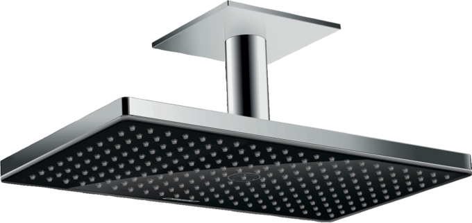 Верхний душ потолочный Hansgrohe Raindance Select Rainmaker 460 1 jet 24002600 Чёрный/Хром