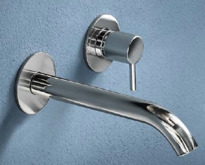 Встраиваемая часть однорычажного смесителя для раковины ALMAR Washbasin E134003 универсальное расположение, цвет Чёрный