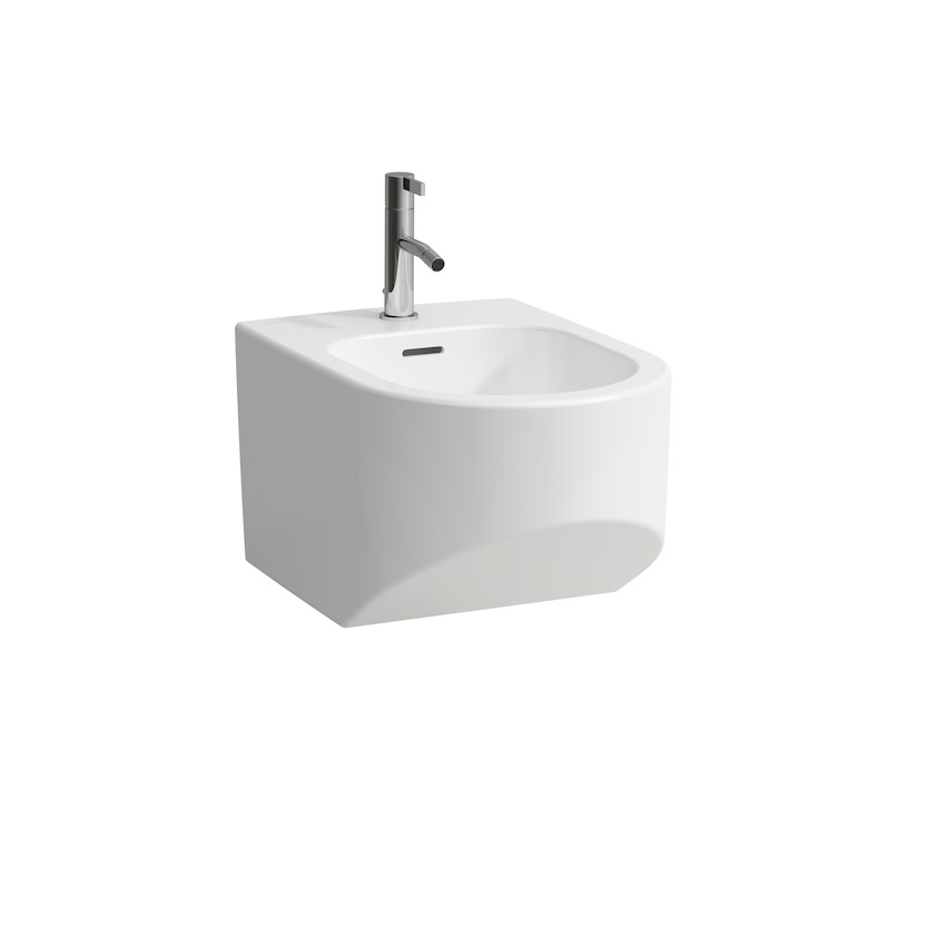 Подвесное биде Laufen  Sonar   8.3034.1.400.302.1    37х54х30 см, белое, с покрытием LCC