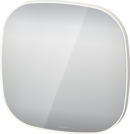 Зеркало с подсветкой и подогревом DURAVIT ZENCHA ZE7056000000100 700 мм х 700 мм, белое