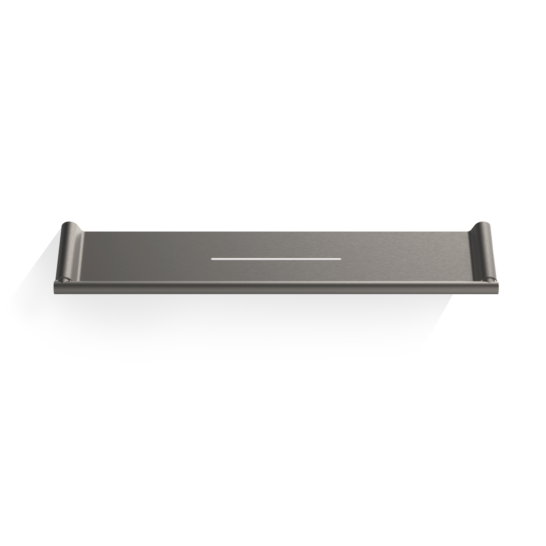 Полочка для душа DECOR WALTHER Mikado MK ABL 40  0521776     2 X 40 X 8,5 см, цвет  сталь матовая