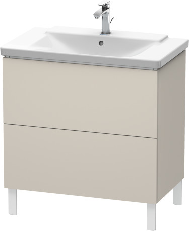 Тумба напольная под раковину Duravit L-Cube LC660109191 серо-коричневый