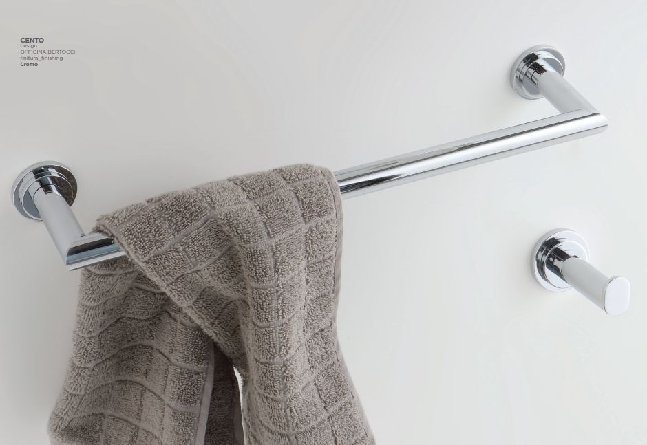 Полотенцедержатель BERTOCCI CENTO 118 0104 0000 425 мм, хром