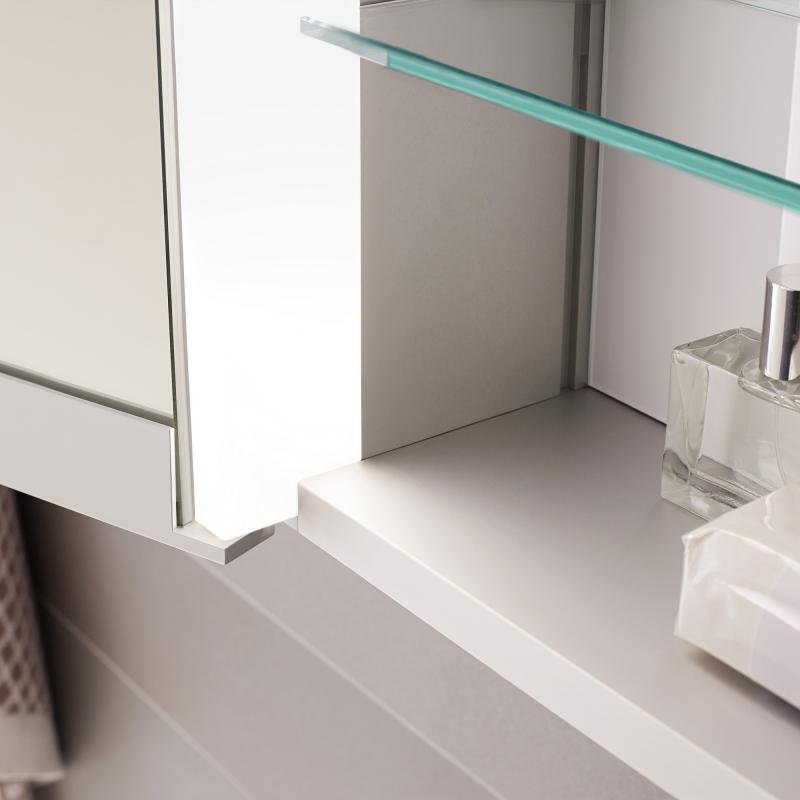 Зеркальный шкаф с подсветкой Keuco Royal Match 12801 171301 настенный монтаж