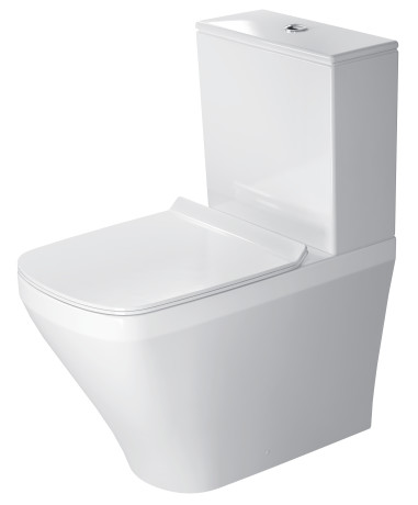 Унитаз напольный комбинированный Duravit DuraStyle 21550900001 с вертикальным смывом, с покрытием WonderGliss, белый