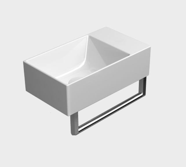 Полотенцедержатель GSI KUBE X PAKUBEX50 500 мм, цвет Хром