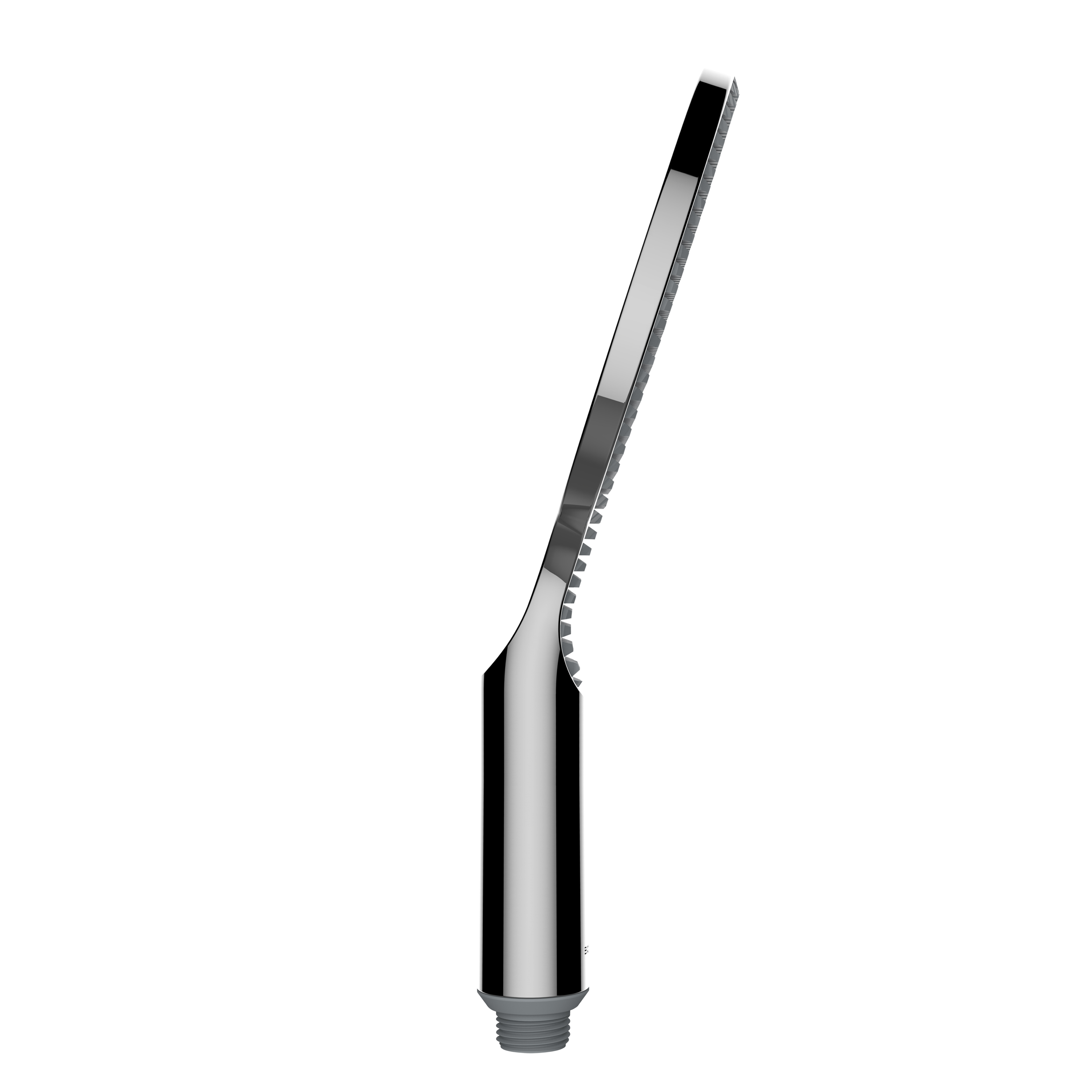 Наружная часть смесителя для ванны BOSSINI Apice Z00557.073 c изливом, верхним душем и шлангом, чёрный матовый