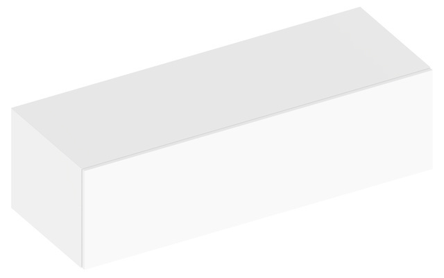 Боковая тумба Keuco Edition 90 39029 210000 1400 x400x485 мм 1 ящик корпус и фасад глянцевый лак белый