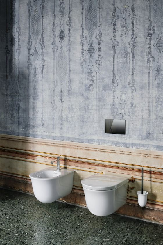 Смеситель для биде  LAUFEN   New Classic  3.4185.1.004.111.1, фиксированный излив 110 мм, шарнирный  аэратор, донный клапан, хром 