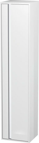 Шкаф высокий Duravit Ketho KT1255R2222 правый, с полками, белый глянцевый