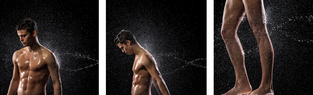 Боковая форсунка квадратная из пластика ABS ALMAR BODYJET E044177.HB 80 мм х 80 мм, цвет High Brass