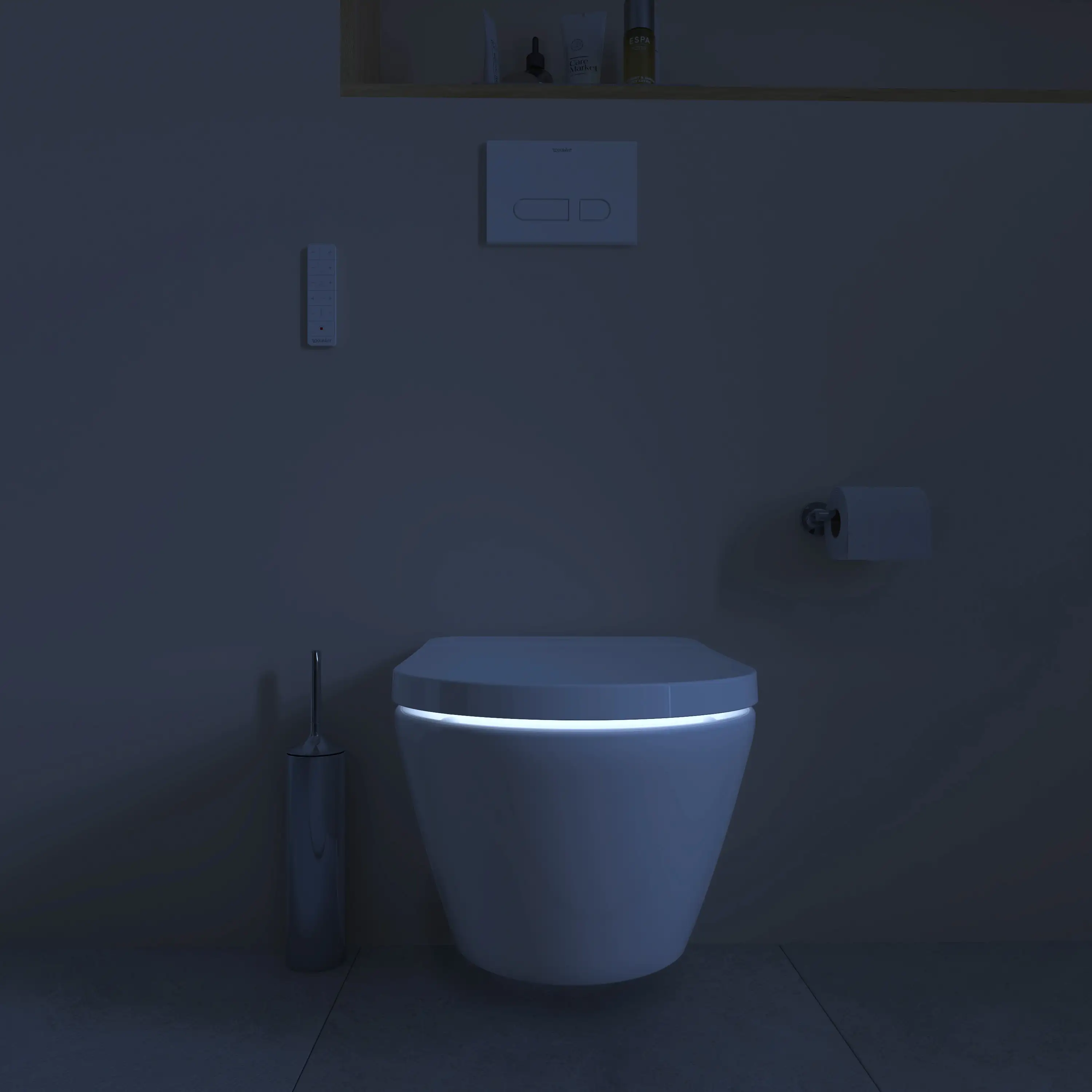 Крышка-биде для унитаза со скрытым подключением Duravit SensoWash D-Neo 614700012002340, цвет Белый глянцевый