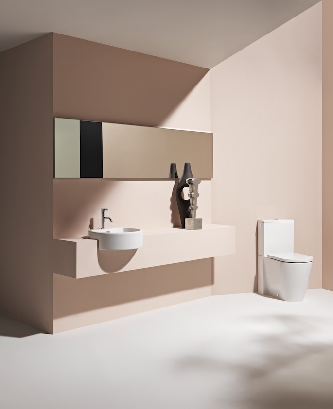 Бачок для унитаза Kartell by Laufen 8.2933.3.000.873.1, подвод воды  снизу слева