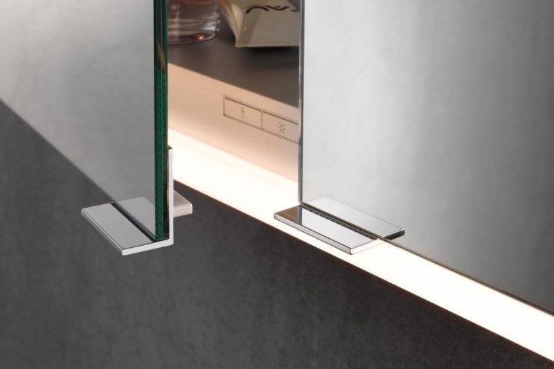 Зеркальный шкаф с подсветкой Keuco Royal Modular 2.0 для настенного монтажа 900 х 700 х 120 мм